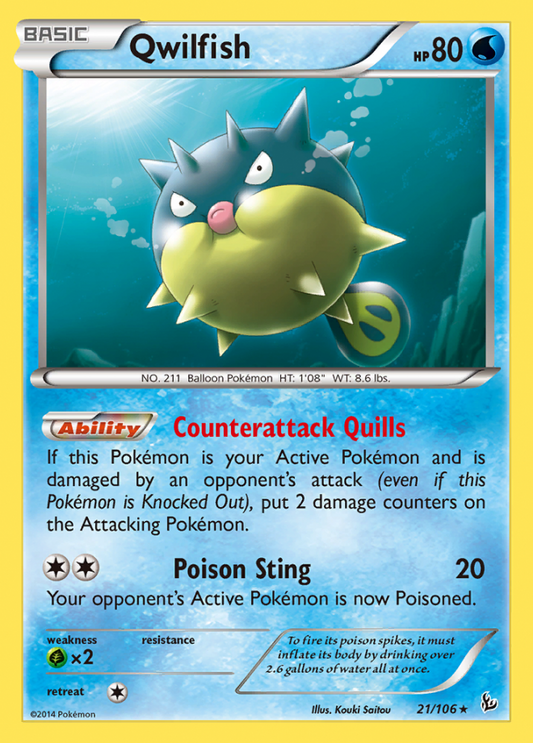 021/106 Qwilfish