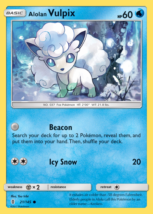 021/145 Alolan Vulpix