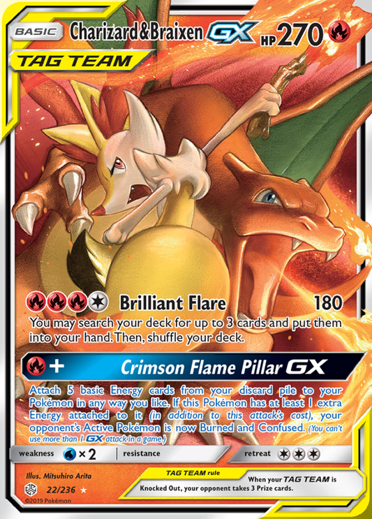 022/236 Charizard & BraixenGX