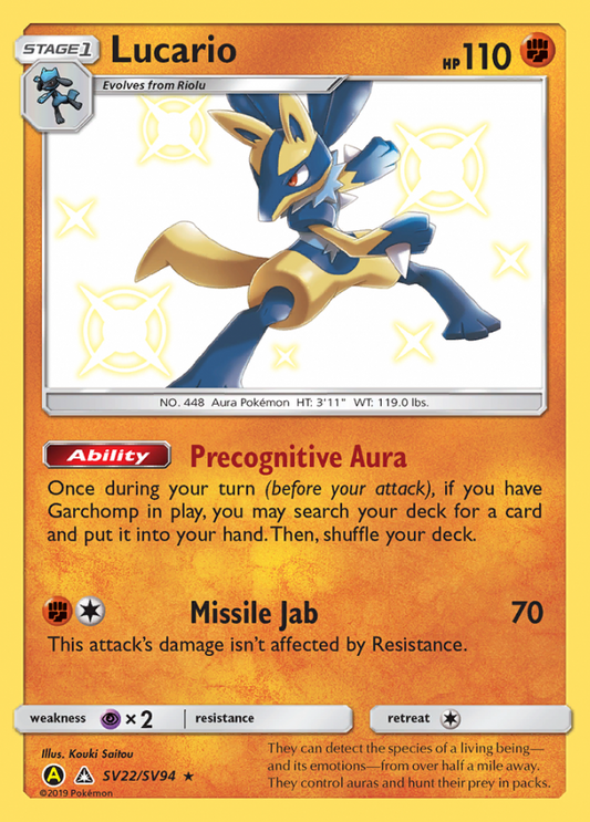 SV22/SV94 Lucario