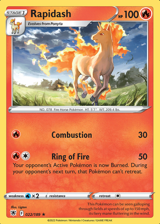022/189 Rapidash