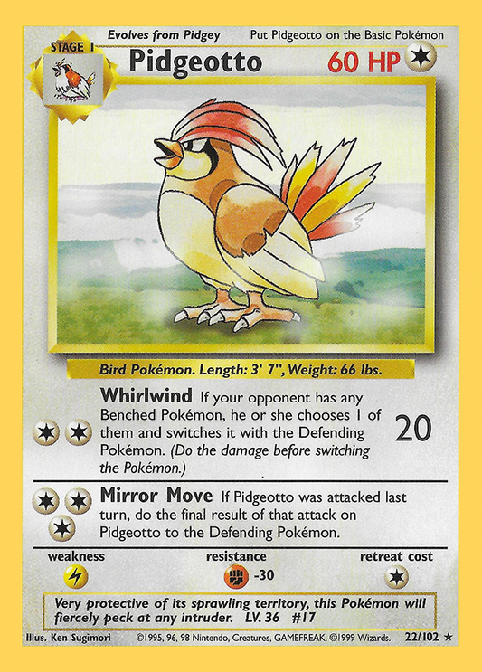 022/102 Pidgeotto