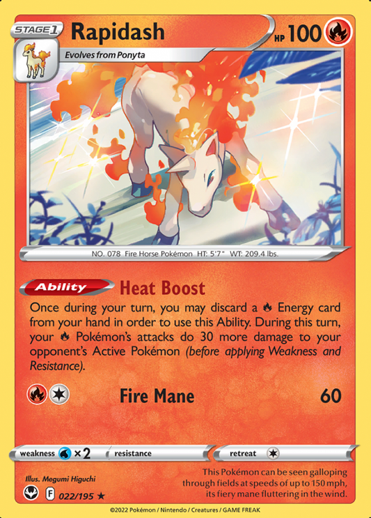 022/195 Rapidash