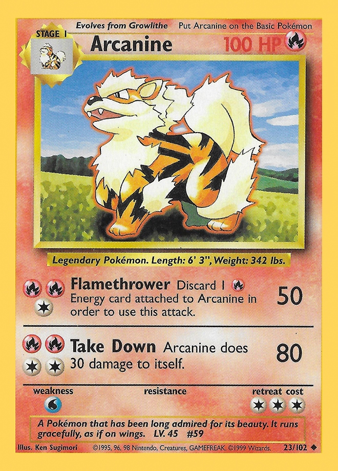 023/102 Arcanine