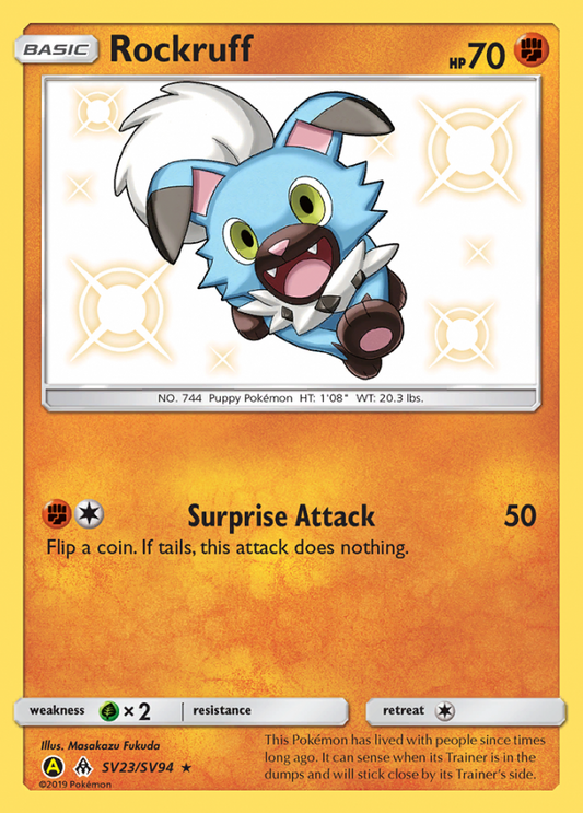 SV23/SV94 Rockruff