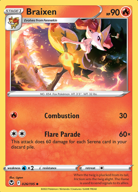 026/195 Braixen