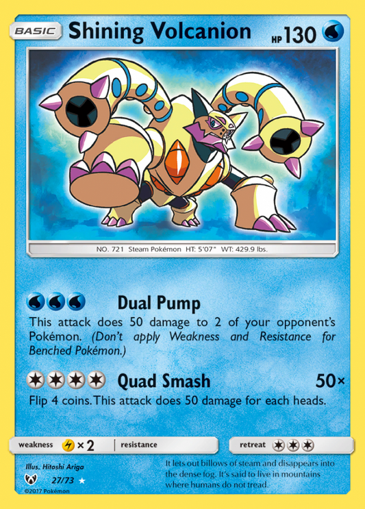 027/73 Shining Volcanion
