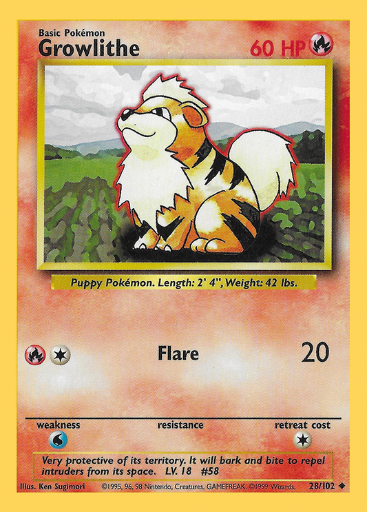 028/102 Growlithe