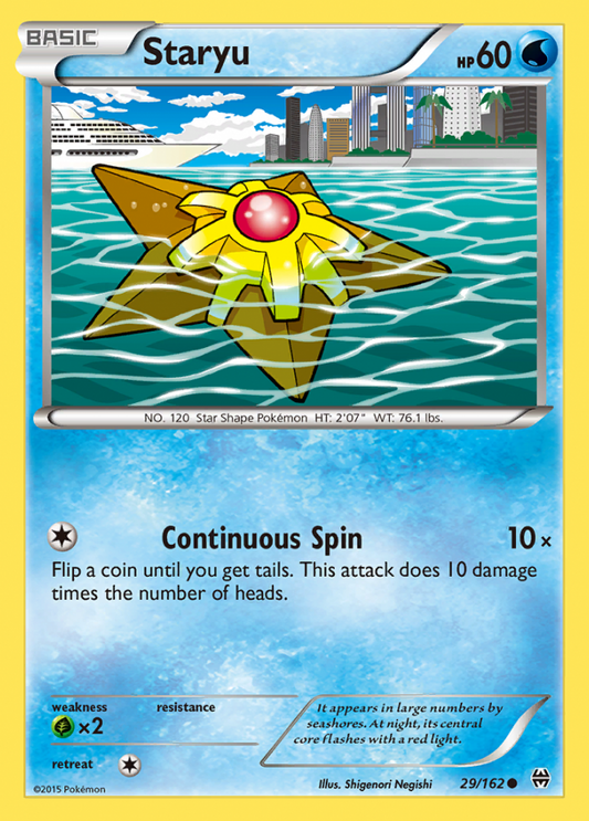 029/162 Staryu