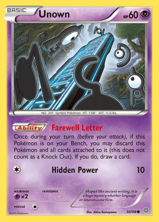 030/98 Unown
