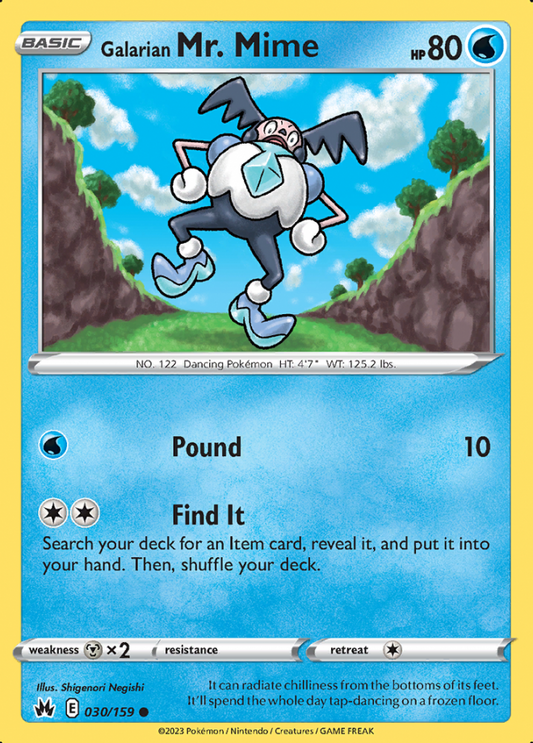 030/159 Galarian Mr. Mime