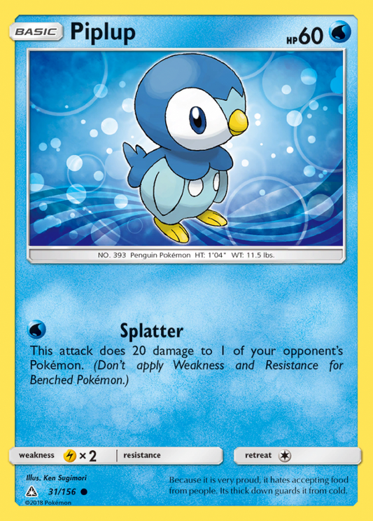 031/156 Piplup