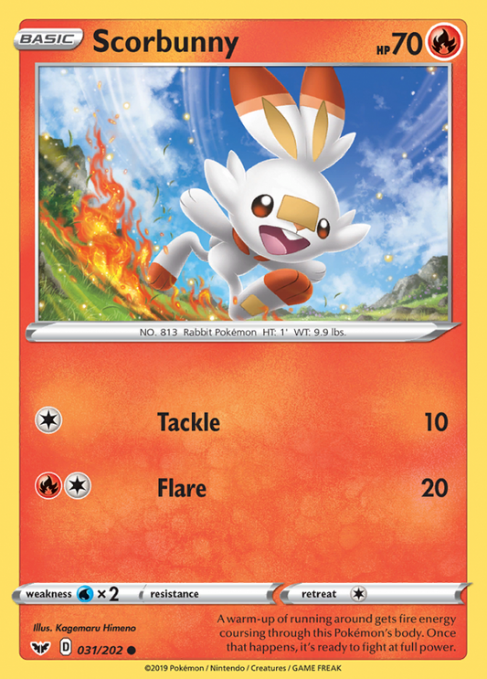 031/202 Scorbunny Alt