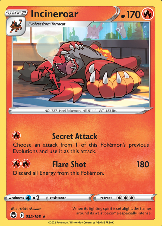 032/195 Incineroar
