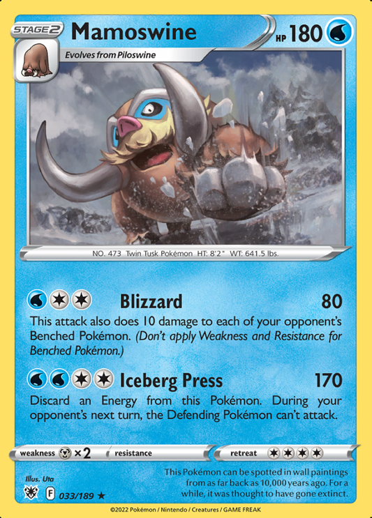 033/189 Mamoswine