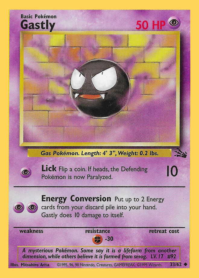 033/62 Gastly