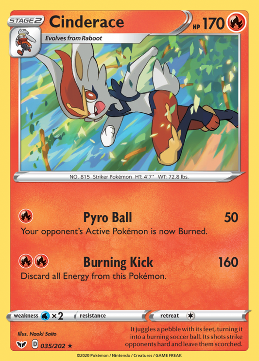 035/202 Cinderace Alt