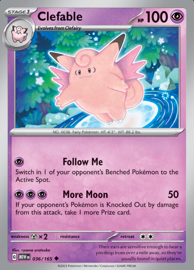 036/165 Clefable