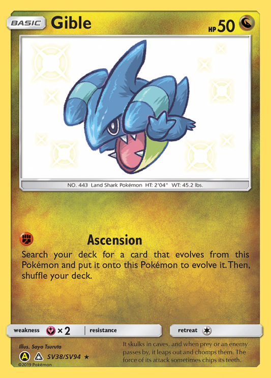SV38/SV94 Gible
