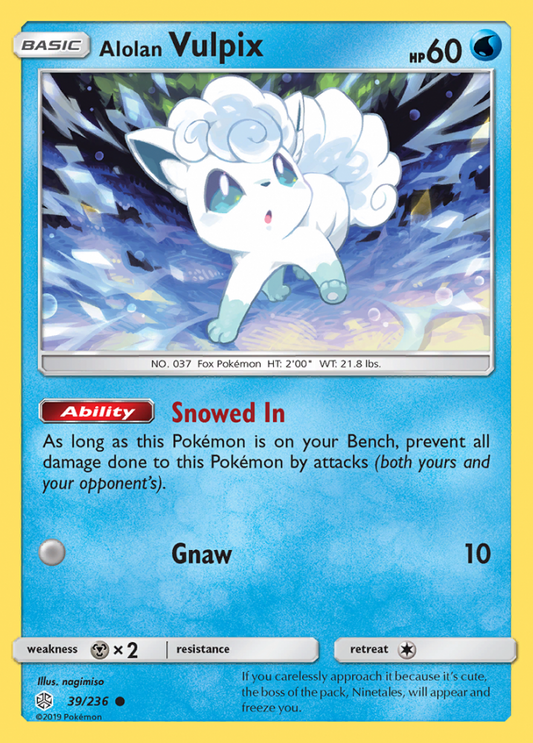 039/236 Alolan Vulpix