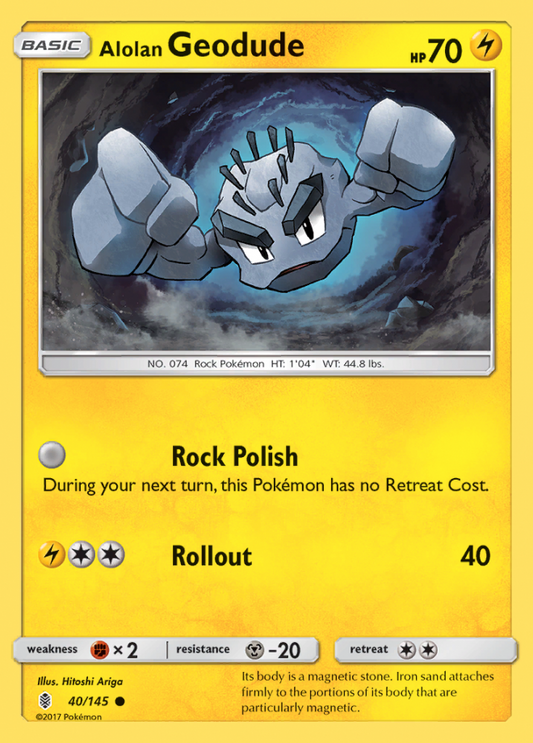 040/145 Alolan Geodude