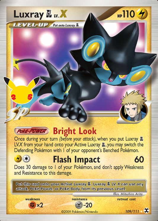 109/111 Luxray GL LV.X Celebrations