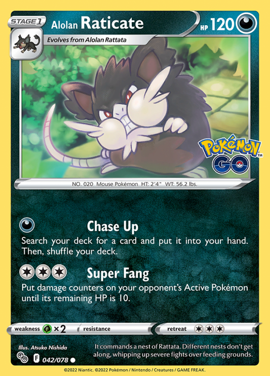 042/078 Alolan Raticate