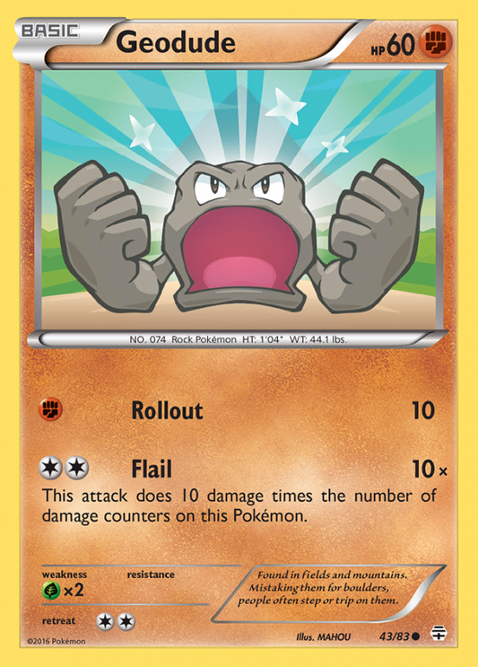 043/83 Geodude