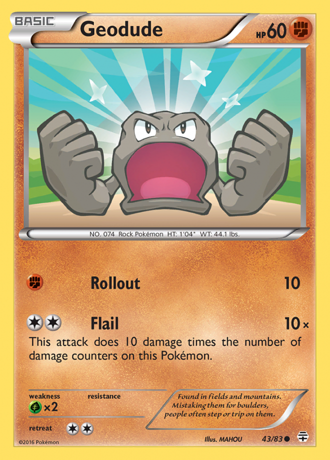 043/83 Geodude