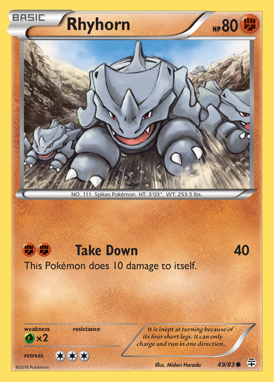 049/83 Rhyhorn
