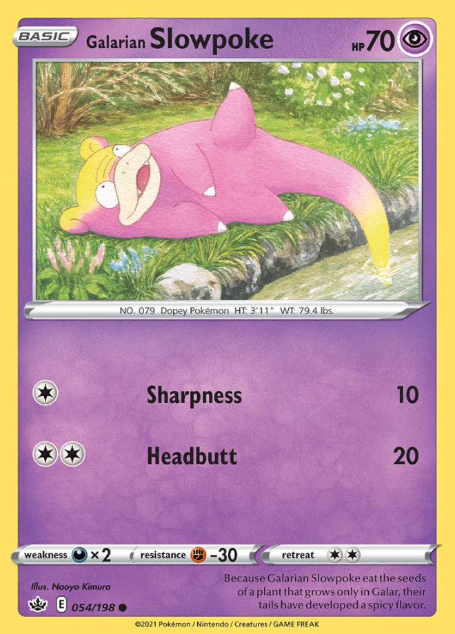 054/198 Galarian Slowpoke