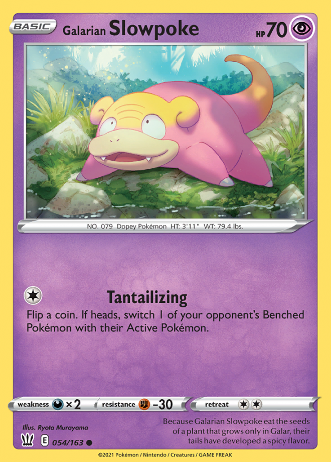 054/163 Galarian Slowpoke