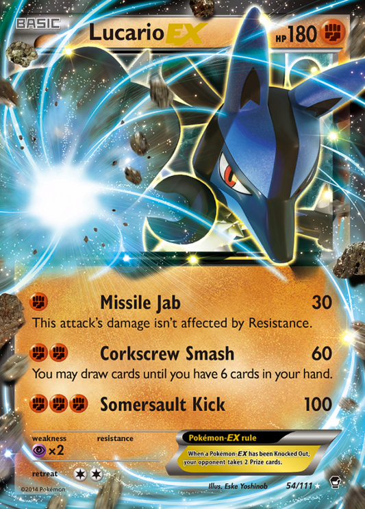 054/111 LucarioEX