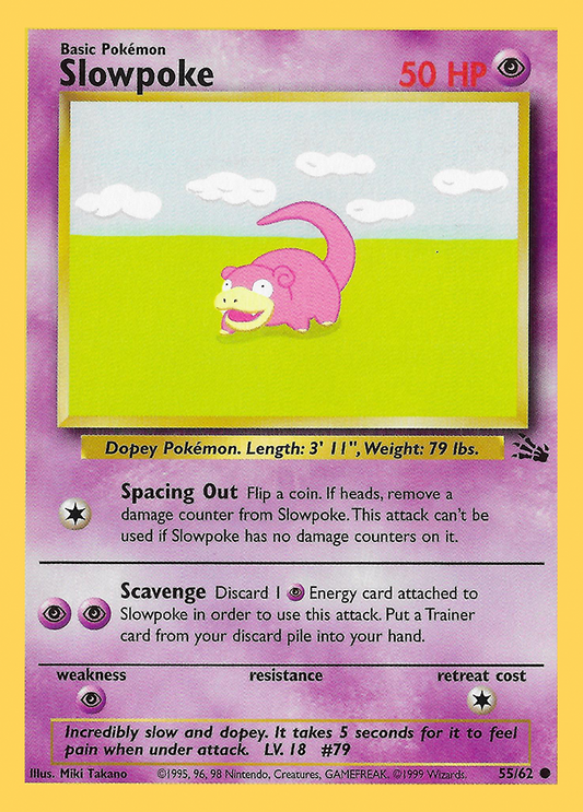 055/62 Slowpoke
