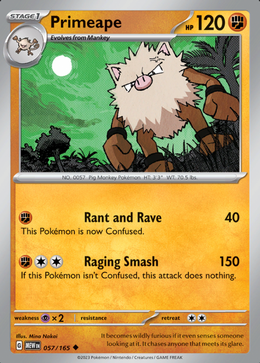 057/165 Primeape