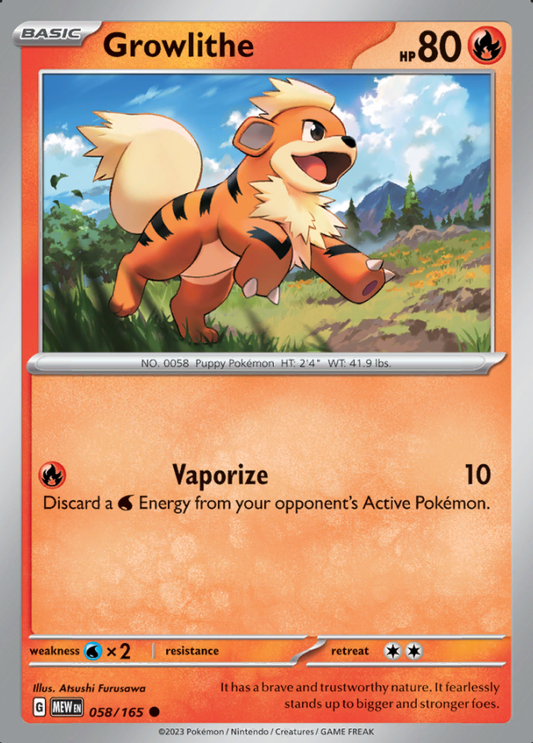 058/165 Growlithe