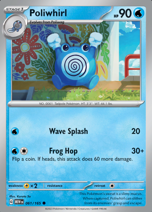 061/165 Poliwhirl