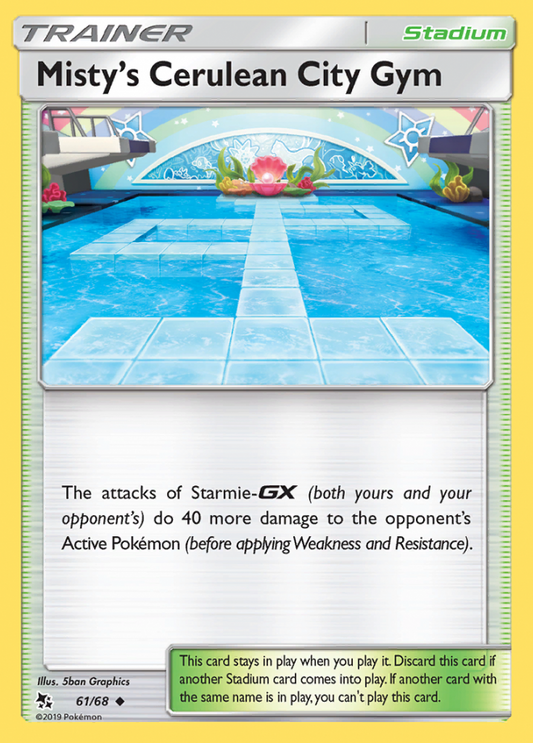 061/68 Misty's Cerulean City Gym