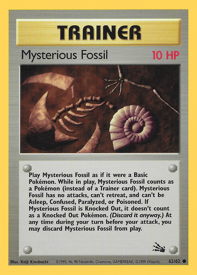 062/62 Mysterious Fossil