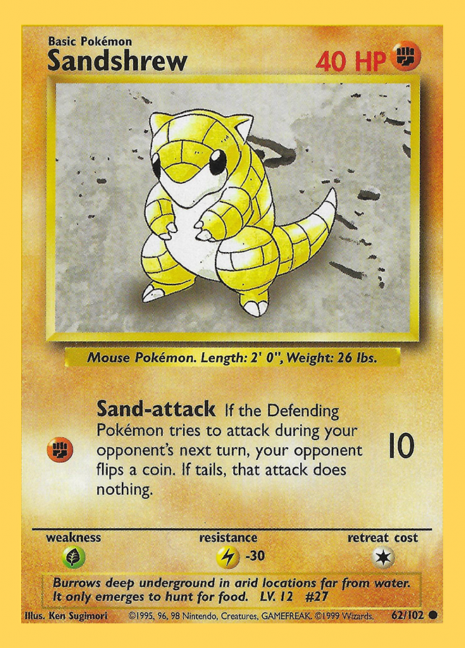 062/102 Sandshrew