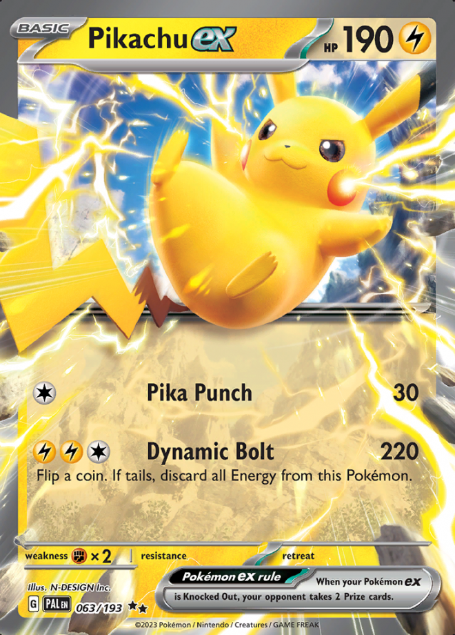 063/193 Pikachu ex