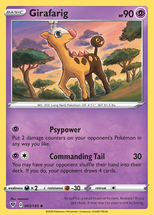 065/185 Girafarig