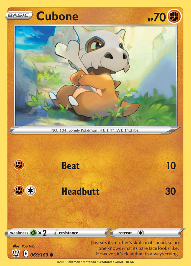 069/163 Cubone