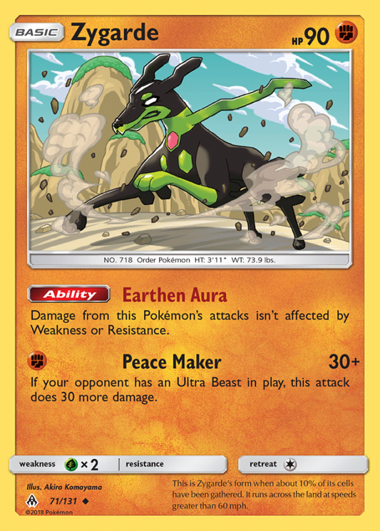 071/131 Zygarde
