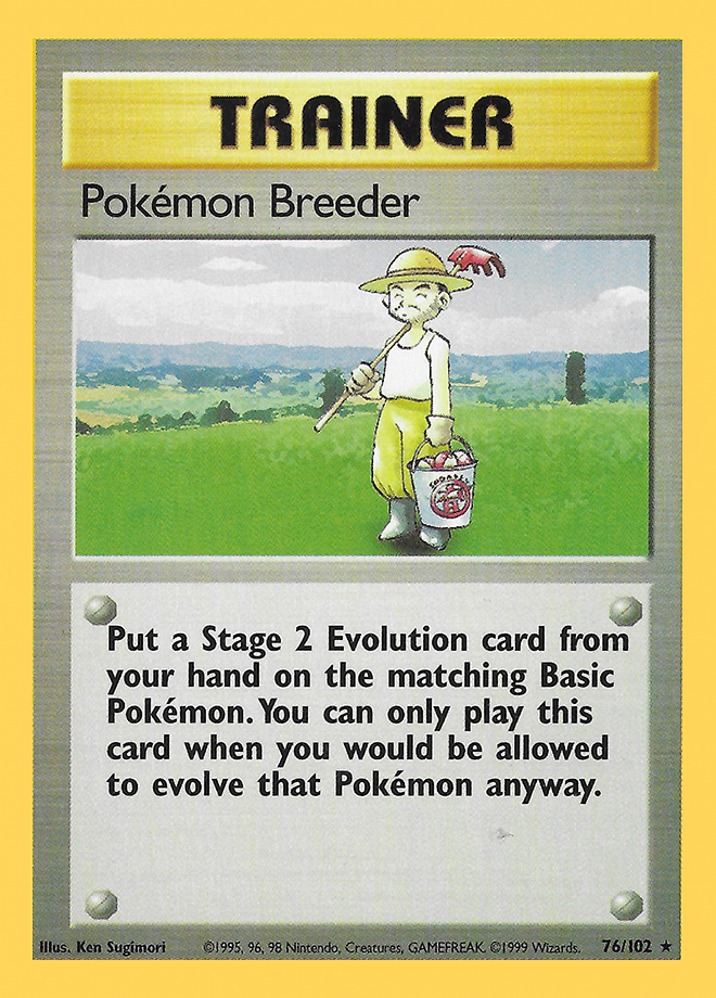 076/102 Pokémon Breeder