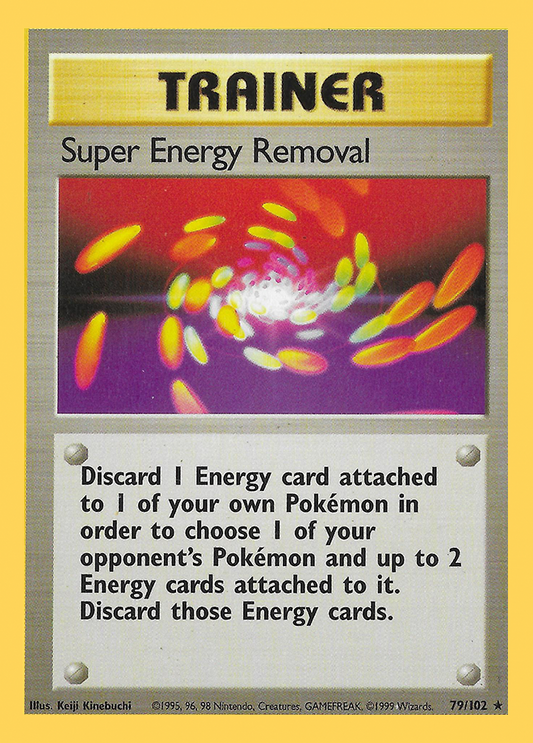 079/102 Super Energy Removal