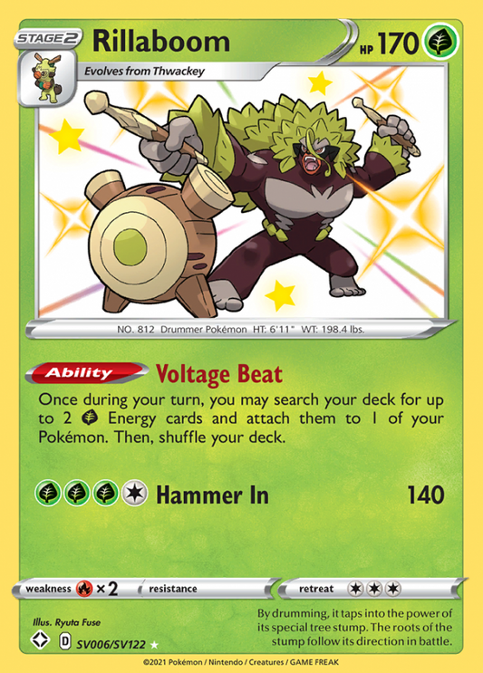 SV006/SV122 Rillaboom