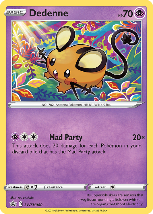 SWSH080 Dedenne
