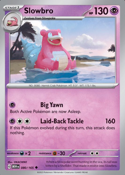 080/165 Slowbro