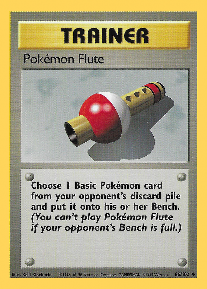 086/102 Pokémon Flute